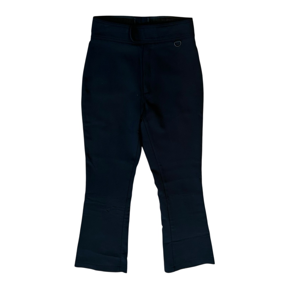 VINTAGE L.L. Bean Schoeller Women's Flared Black Snow Pants Size 8 EUC
